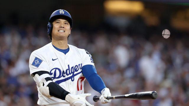 ‘슈와버의 쾅쾅쾅쾅’ 오타니, 3년 연속 홈런왕 ‘빨간불’