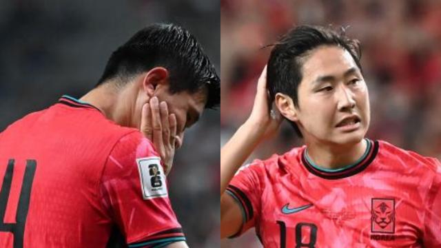 홍명보호 빨간불, 북중미 WC 9달 앞두고 '비상등' 켰다…김민재·이강인 후보 전락+황희찬 국대 탈락 '휘청'