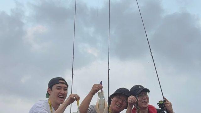 박병은, 나영석·도경수와 낚시 여행…어느 유명 배우의 소탈한 취미 [★해시태그]