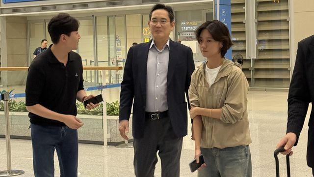 이재용, 한미회담 사절단 일정 마치고 귀국…