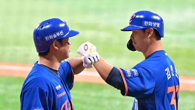 '연승 끝' 한화, 라인업 대폭 수정…최재훈·심우준 선발 복귀→'키움전 홈런' 김인환 6번 배치 [대전 현장]