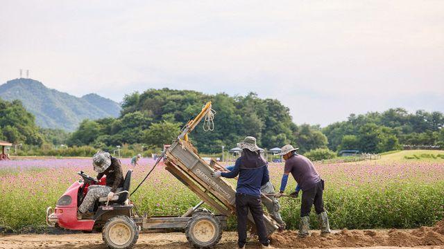 [포토] 가을 손님 맞이 구슬땀