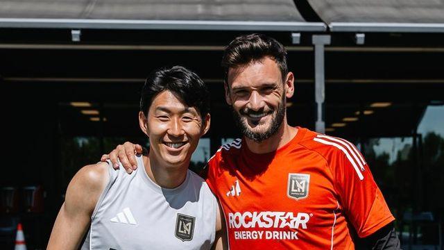 [MLS POINT] 삿대질하며 다툰 건 모두 옛일! 홈 데뷔전 앞둔 손흥민, 요리스와 우정 과시