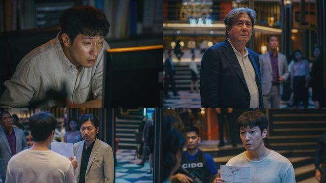 '카지노' 손석구, 최민식 추적 끝에 체포 영장 제시