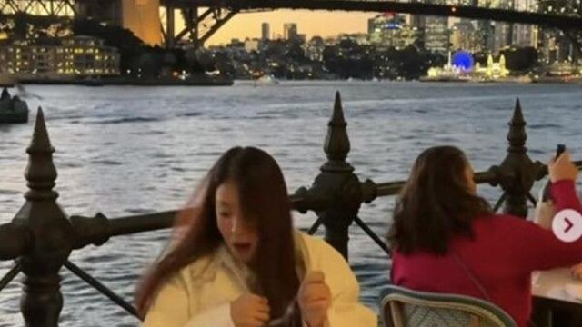이시영, 아들과 시드니서 여행…임신 중에도 마라톤 의지 '활활'