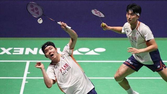 배드민턴 서승재-김원호, 27분만에 덴마크 꺾고 세계선수권 결승행
