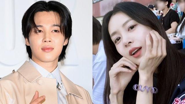 열애? 결별? BTS 지민·송다은, 침묵 속 계속되는 '설설설' [엑's 이슈]