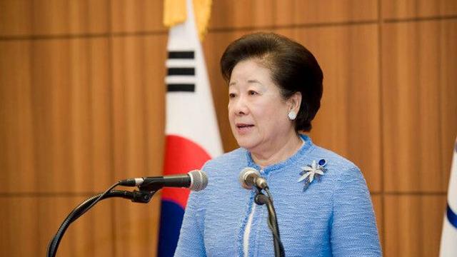 한학자, '통일교의 국힘 불법 자금' 의혹에 