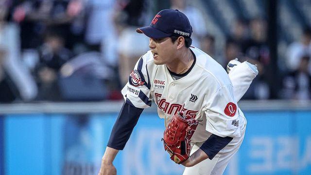 [SD 사직 라이브] ‘강습타구 맞고 버텼는데…’ 롯데 나균안, 무실점에도 3이닝만에 교체 “관리 차원”