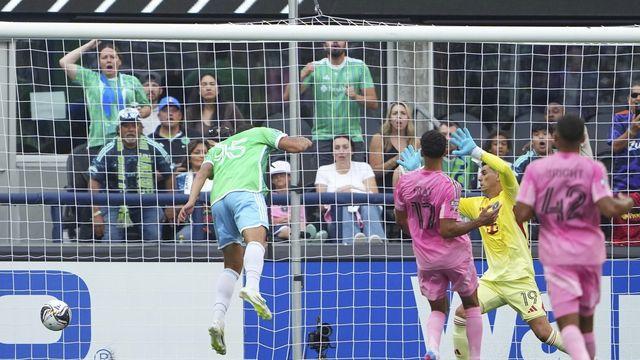 MLS 시애틀, 메시 침묵한 마이애미 3-0 꺾고 리그스컵 우승