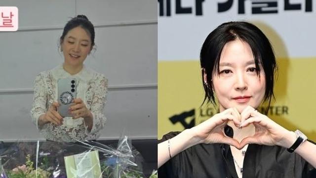 이영애, 무려 30년 만 KBS 예능 출격…'불후' 측 꽃바구니에 '활짝'