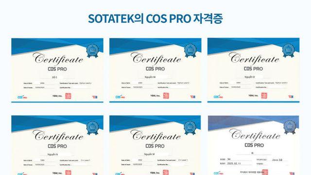 소타텍(SotaTek), 한국 코딩 기준 적용 – 베트남과 한국 인재 품질 입증