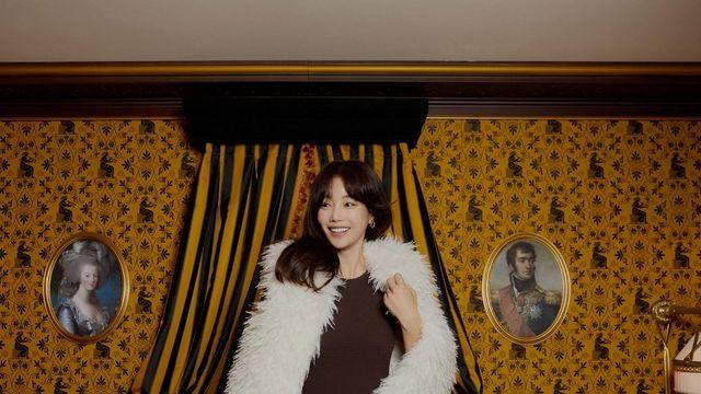 기은세, 호텔에서 펼쳐낸 가을 패션 화보