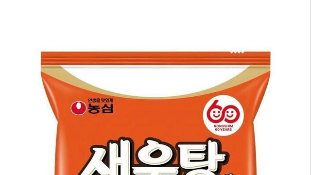 새우탕면 봉지 정식 출시