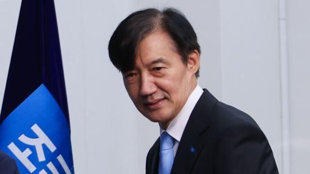 조국, 사면 후 첫 최고위 참석…