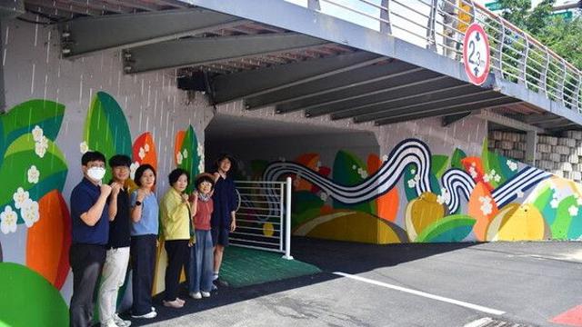 이순덕 완주군의원, 이서면 굴다리 환경정비사업 완료