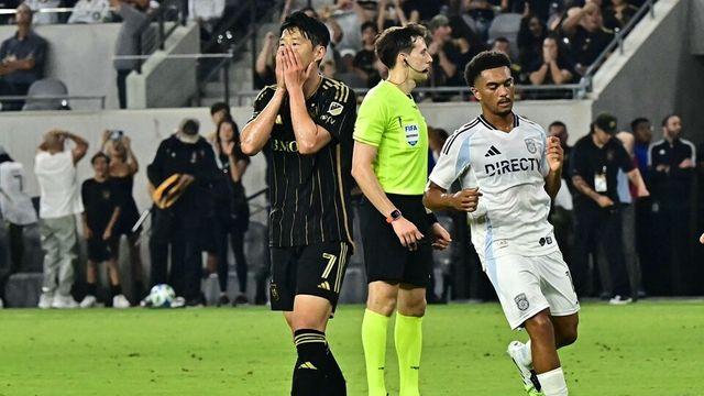 손흥민, LAFC 홈 데뷔전 선발 풀타임 소화… 팀은 1-2 패