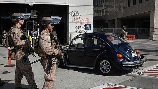 美법원, 트럼프의 LA 軍병력 투입에 