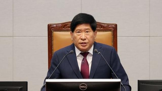 홍성현 충남도의장, 음주측정 거부 최광희 도의원 구속에 사과