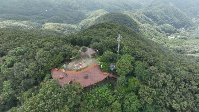 아산시, 광덕산에 휴식 공간 조성