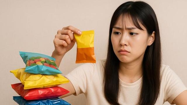 이게 왜 들어있지? 그냥 과자인줄 알고 먹었다가 큰일 날 수 있습니다