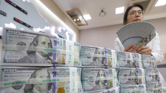 외환보유액 석달째 4100억 달러 상회…세계 10위 유지