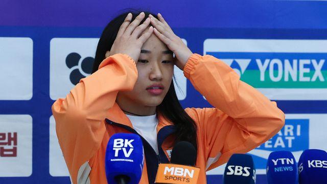 ‘세계선수권 2연패 좌절’ 안세영의 다짐 “다시는 이런 일 없도록”