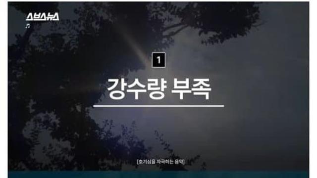 강릉은 가뭄인데 속초는 아닌 이유