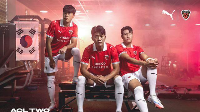 ‘검빨 아닌 레드’ 포항, ACL2 유니폼 공개