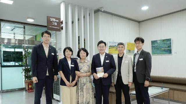 양평군청 민원실, '양평 속에 그림' 문화공간으로 재탄생