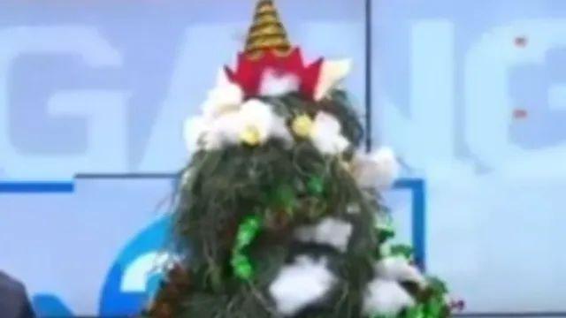 크리스마스에 진심인 여자 아나운서,,