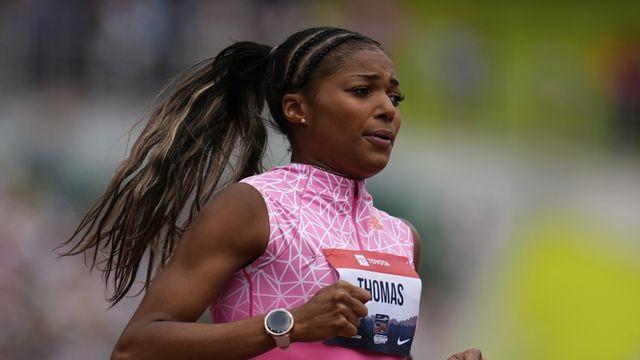 파리 올림픽 육상 여자 200ｍ 챔피언 토머스, 세계선수권 불참