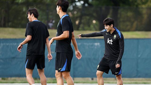 축구대표팀 이강인, 가벼운 발목 염좌로 훈련 하루 제외