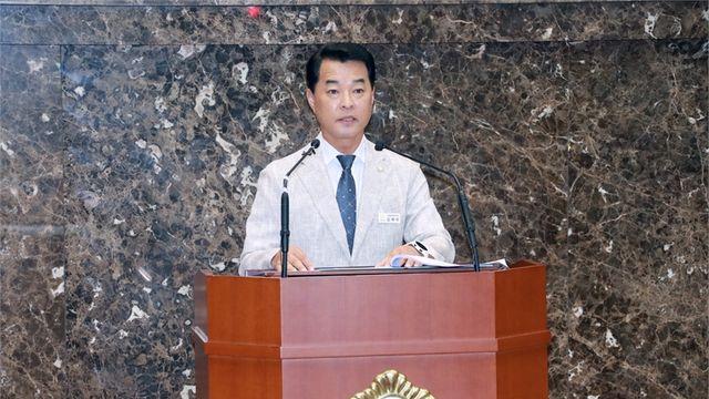 이천시의회 김재국 의원, 5분 자유발언...