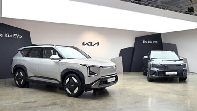 기아, 준중형 전기 SUV 'EV5' 국내 첫 계약 개시