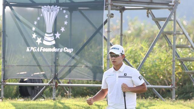정태양, KPGA 투어 파운더스컵 첫날 1타 차 단독 선두