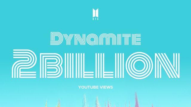 BTS '다이너마이트' 뮤비 20억뷰…공개 5년 만 달성