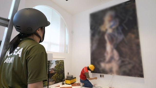 '나혼산' 박나래, 긴장되는 점등식 현장··· 네온사인으로 피어난 '나프로디테'