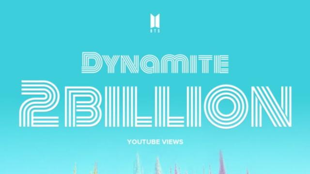 BTS ‘다이너마이트’ MV 20억 뷰 돌파! 팀 최초 기록