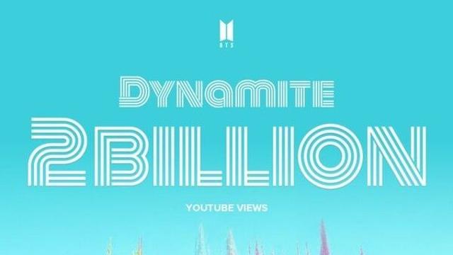 방탄소년단(BTS), '다이너마이트' 뮤비 20억뷰…통산 최초 이정표