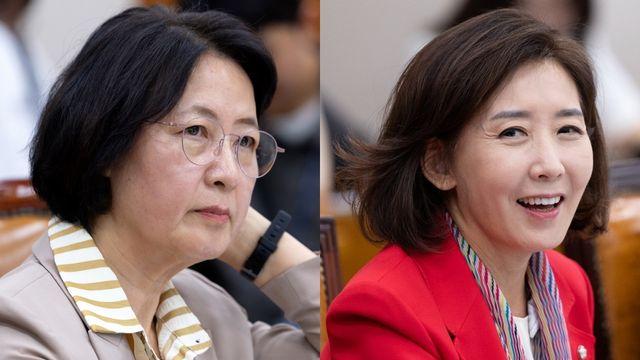 추미애· 나경원 또 충돌...“5선씩이나 돼서 구분 못 하냐”