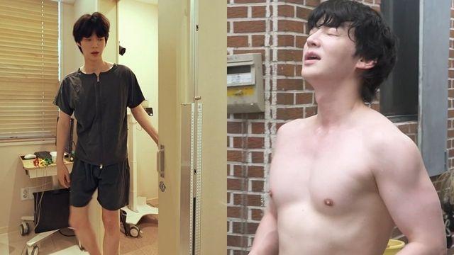 안재현, 10KG 증량…벌크업 몸으로 컴백 (나혼산)