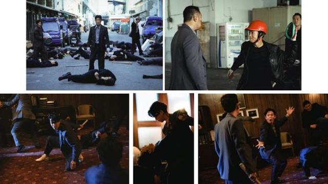 성룡 조우진→탱고 정경호…'보스' 액션 스타일에도 정체성 담겼다