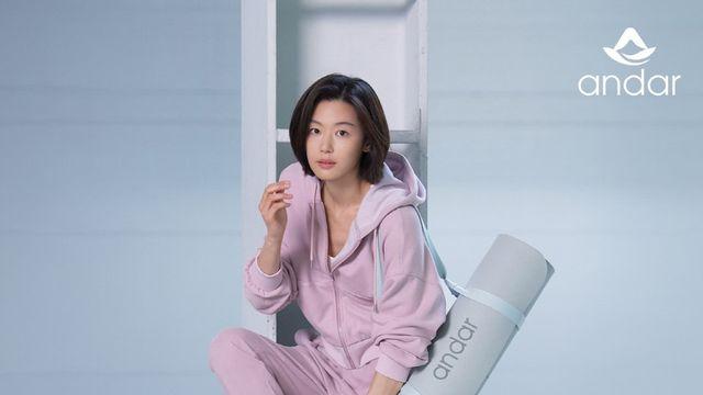 안다르, 전지현과 함께 2025 FW 스타일 공개