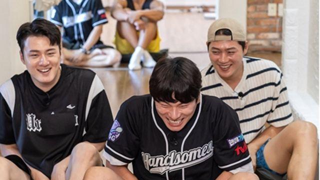 이이경 터졌다, 불가항력 쩍벌 방석 질주 (핸썸가이즈)