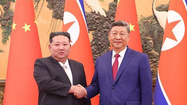 김정은, 북중정상회담서 