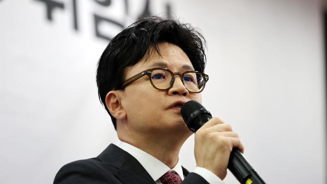 '한동훈 소환?' 질문에 내란특검 