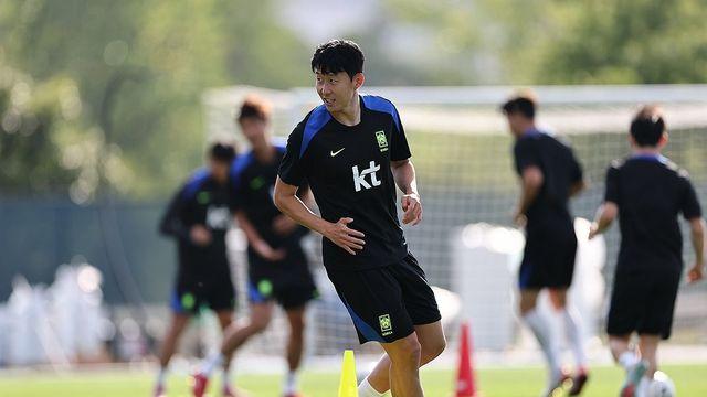 홍명보호, 미국전 앞두고 '원톱 손흥민' 실험…'손톱' 출격할까