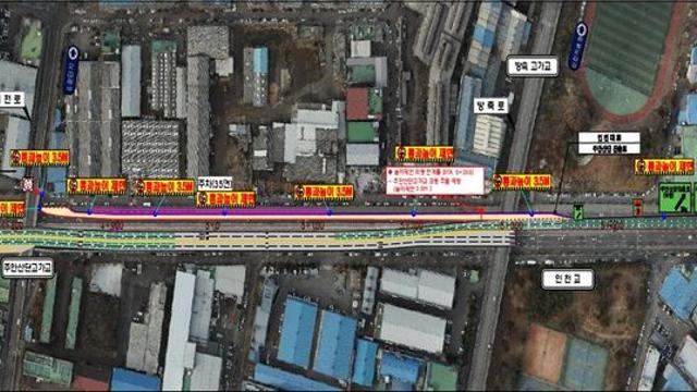 인천대로 주안산단 진출로 개통…인천 방향 정체 완화