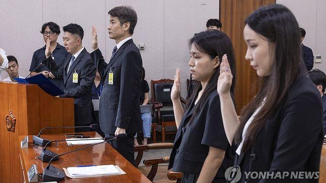 與, 청문회서 '띠지 분실' 경위 추궁…수사관들 '욕설 메모'도(종합)